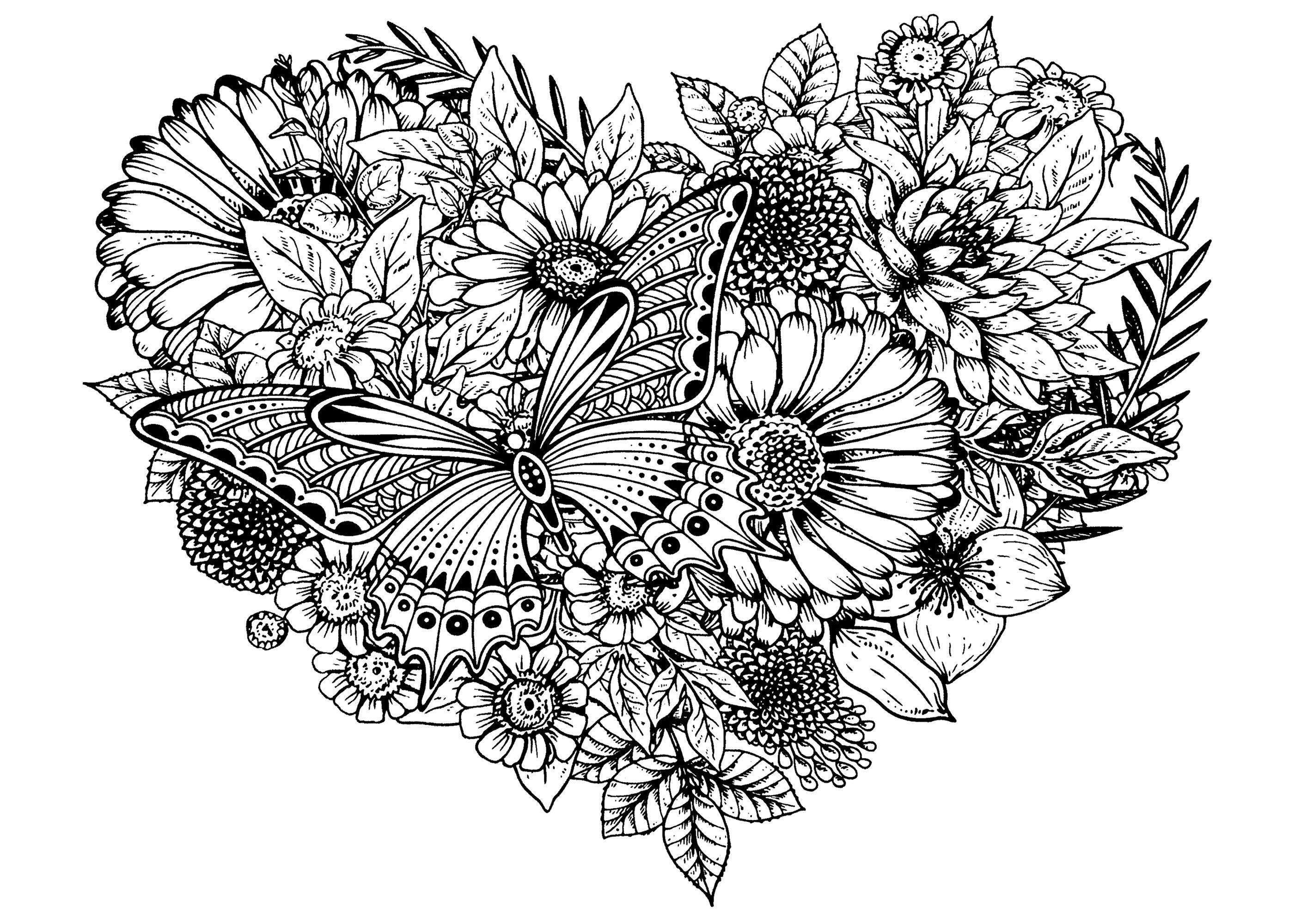 Flowers butterfly