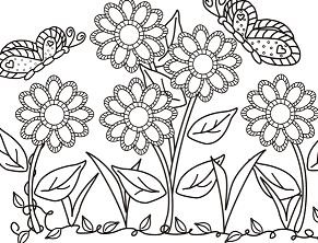 Gardens coloring pages printable for free download