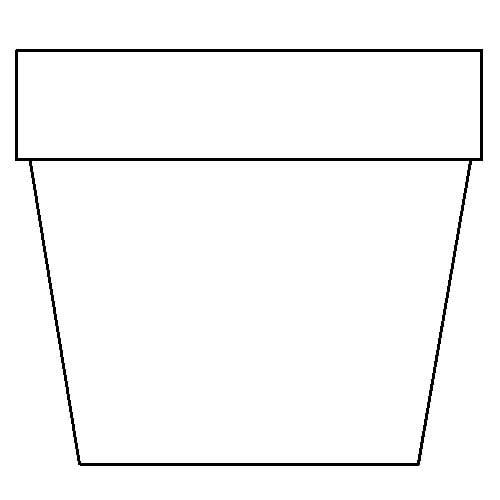 Summer crafts flower pots flower templates printable flower coloring pages