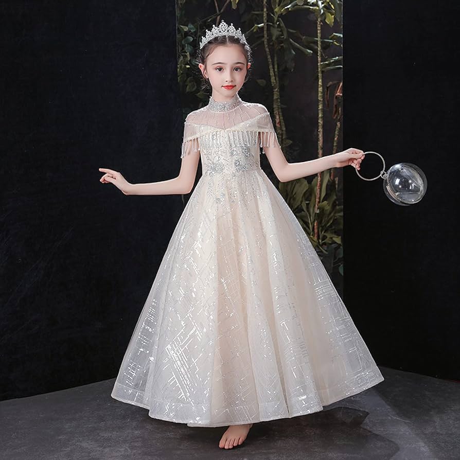Flower girl dress girls high