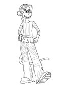 Flushed away coloring pages free coloring pages
