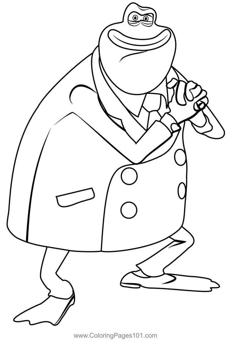 The toad from flushed away coloring page coloring pages flushed away printable coloring pages