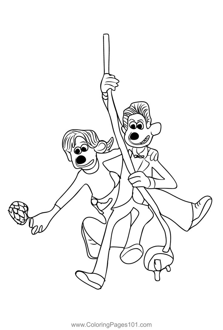 Flushedaway coloring page coloring pages printable coloring pages coloring pages for kids