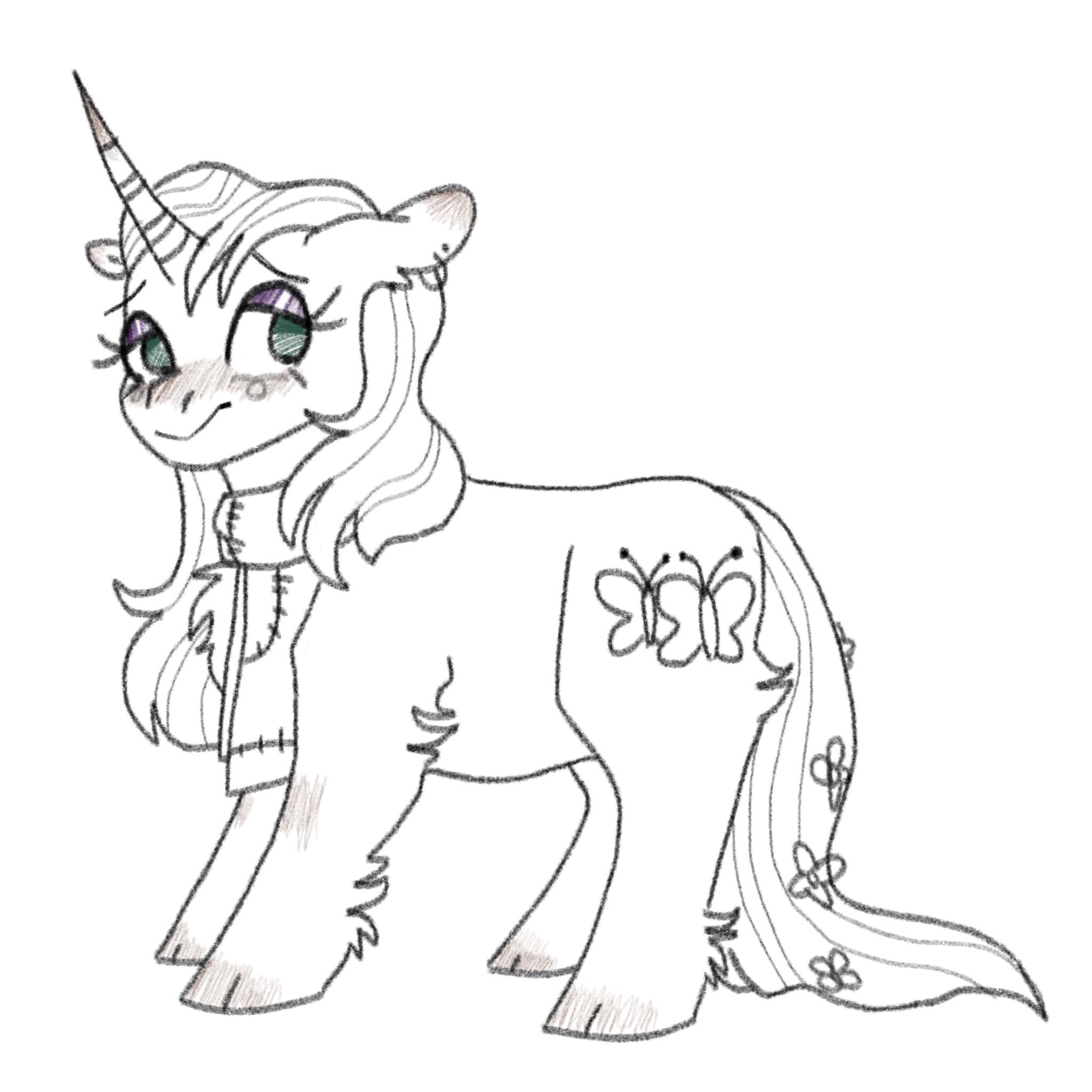 Fluttershy redesign rmlpdrawingschool
