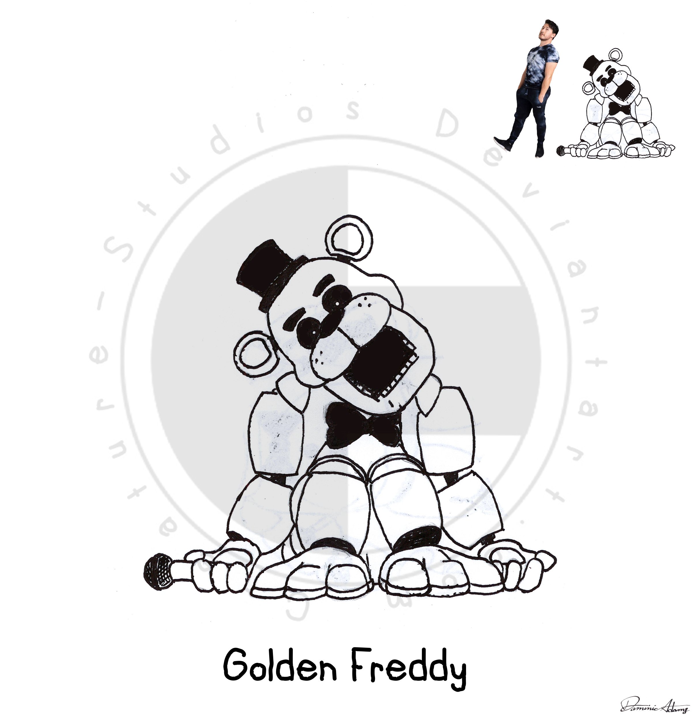 Golden freddy by creature