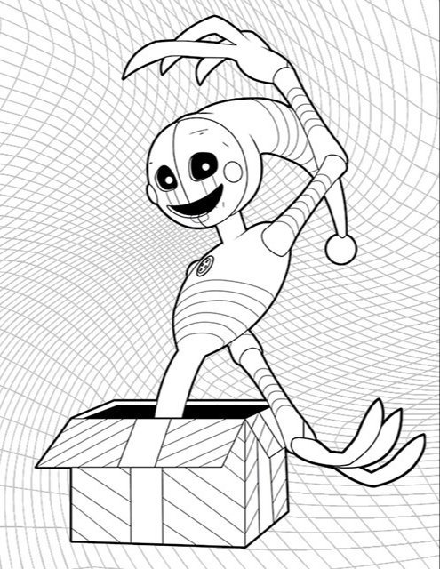 Coloring page color palette challenge five nights at freddys amino