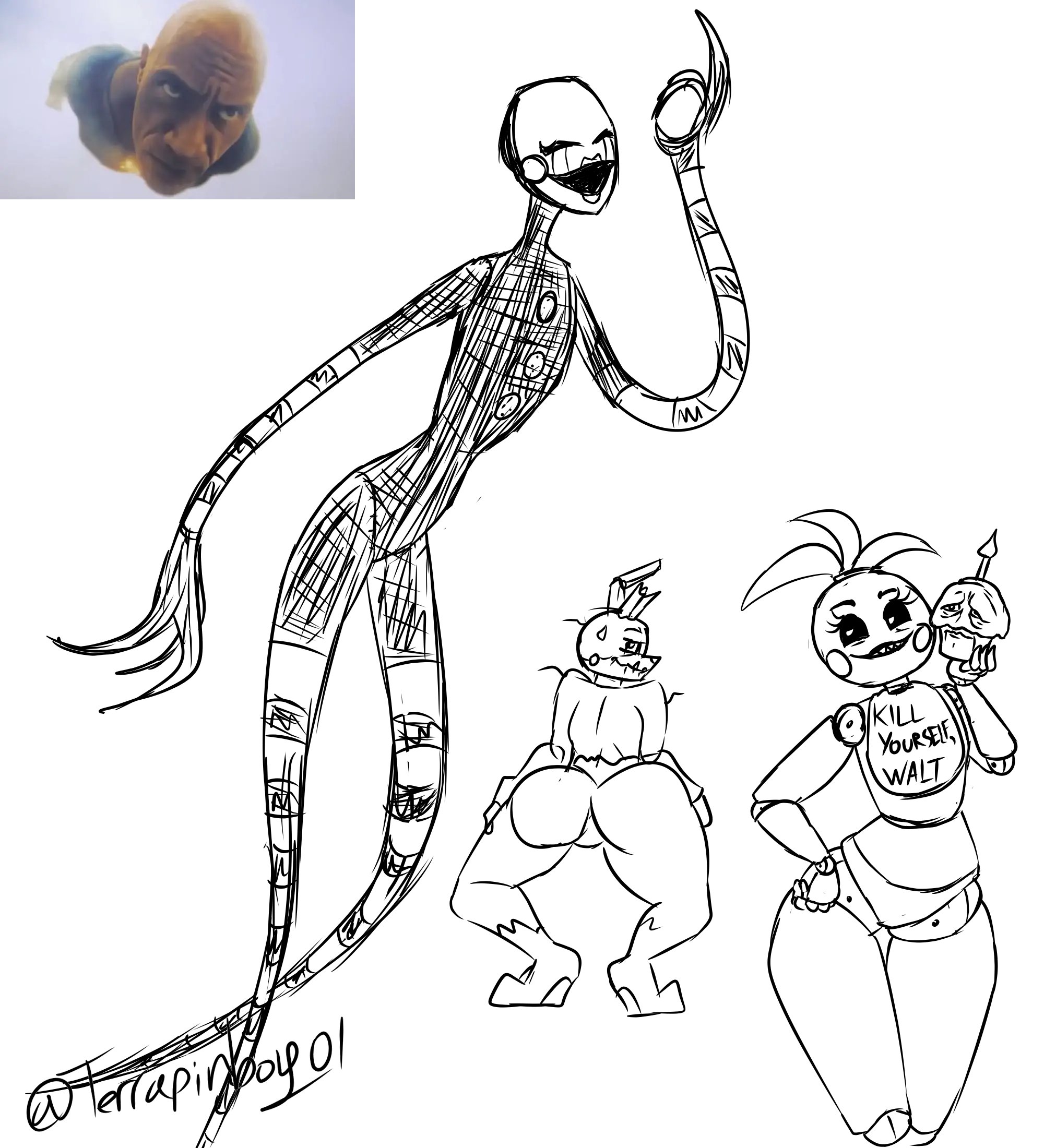 Jonny on x fnaf doodles i lost my mind halfway through httpstcoiekrotw x