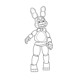 Fnaf coloring pages for kids