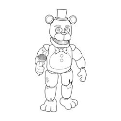 Fnaf coloring pages for kids