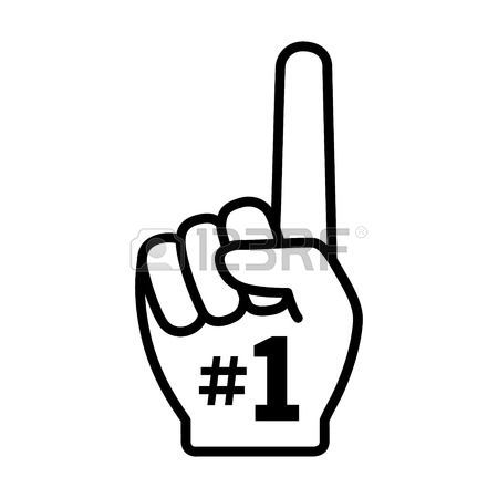 Foam finger printable numbers the kissing hand