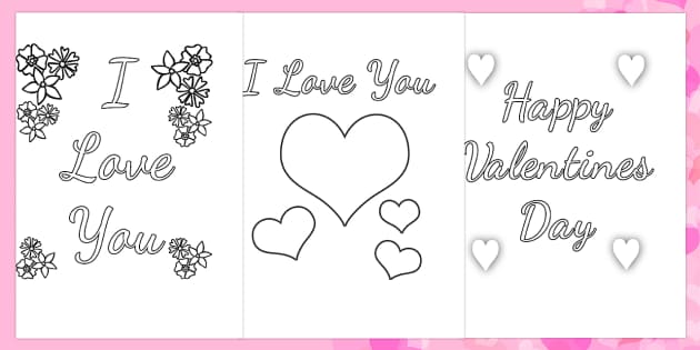 Valentines day card