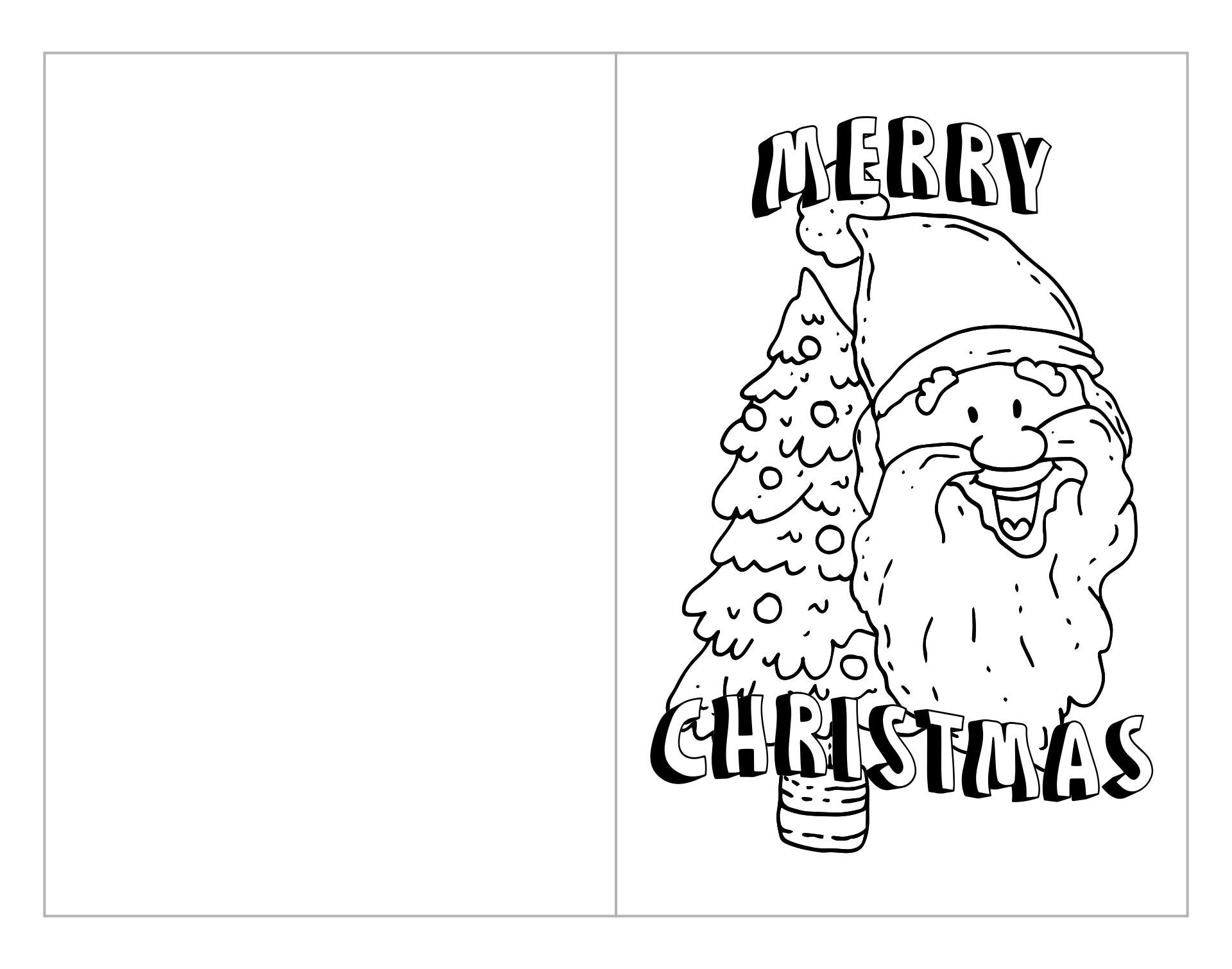 Best printable foldable coloring christmas cards pdf for free at printablee printable christmas cards christmas coloring cards christmas card images