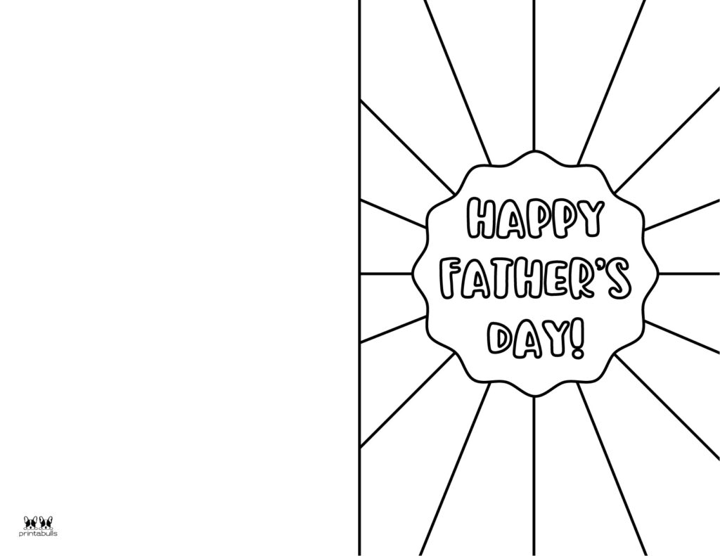 Fathers day coloring pages