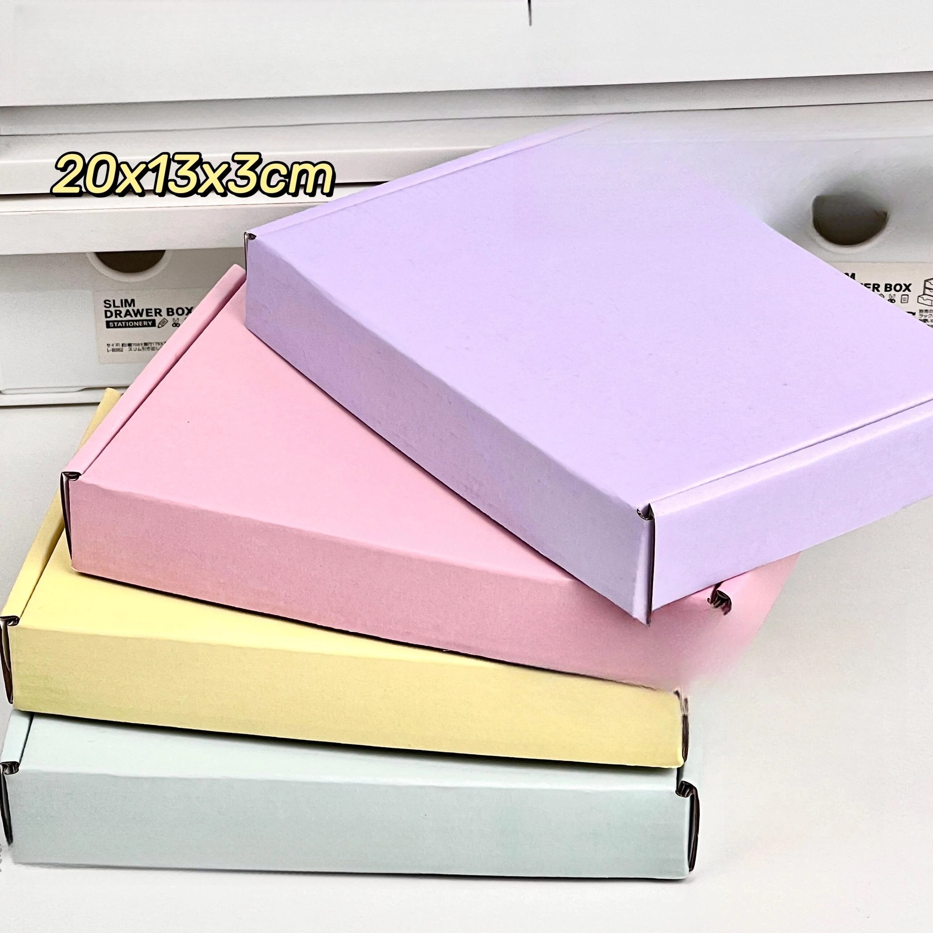 Pclot macaron color packaging box buine paper boxe for gift party favor candy box xxcm