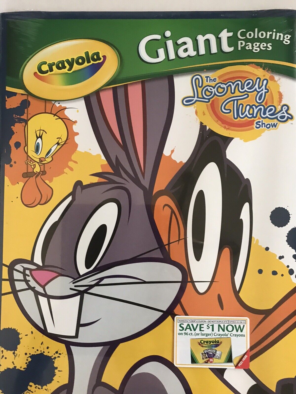 Crayola the looney tunes show giant coloring pages