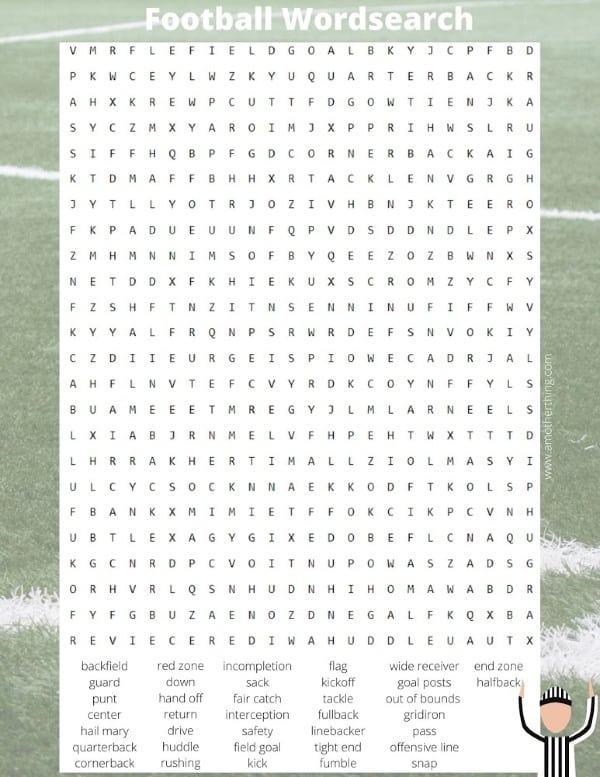 Free kids football coloring pages and activity sheets