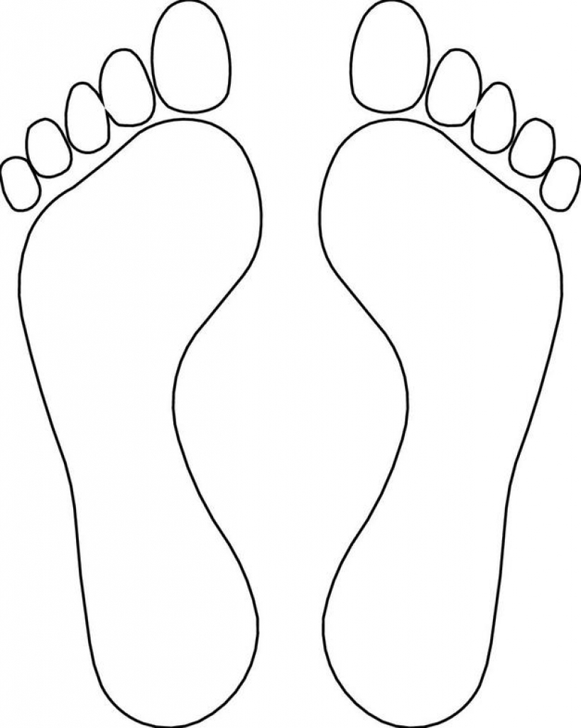 Explore nature through art with footprints coloring pages
