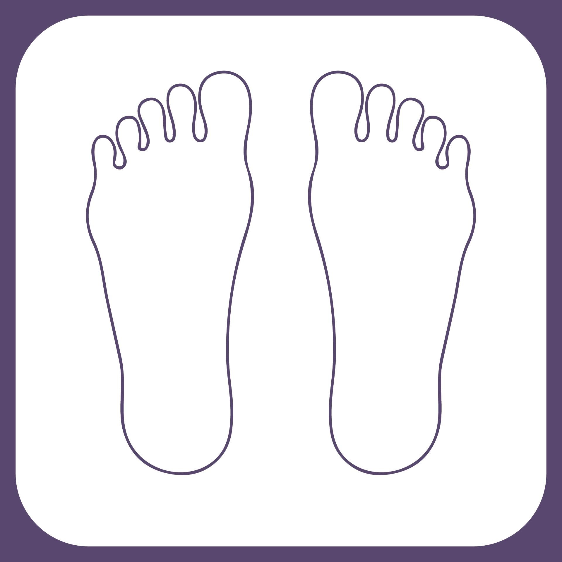 Printable footprints templates printable free free stencils printables templates footprint images