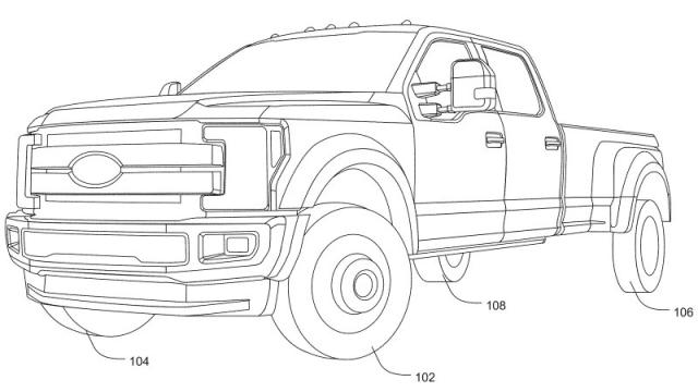 Ford patent describes four