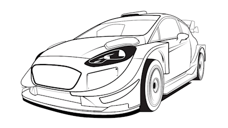 Artists post car colouring pages for grownups and kids alike to weather the weeks ahead