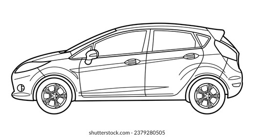 Hundred car pact sketch royalty