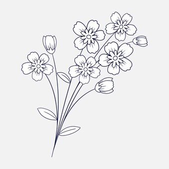 Page flower coloring page kids images