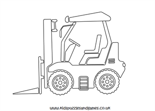 Forklift truck louring page