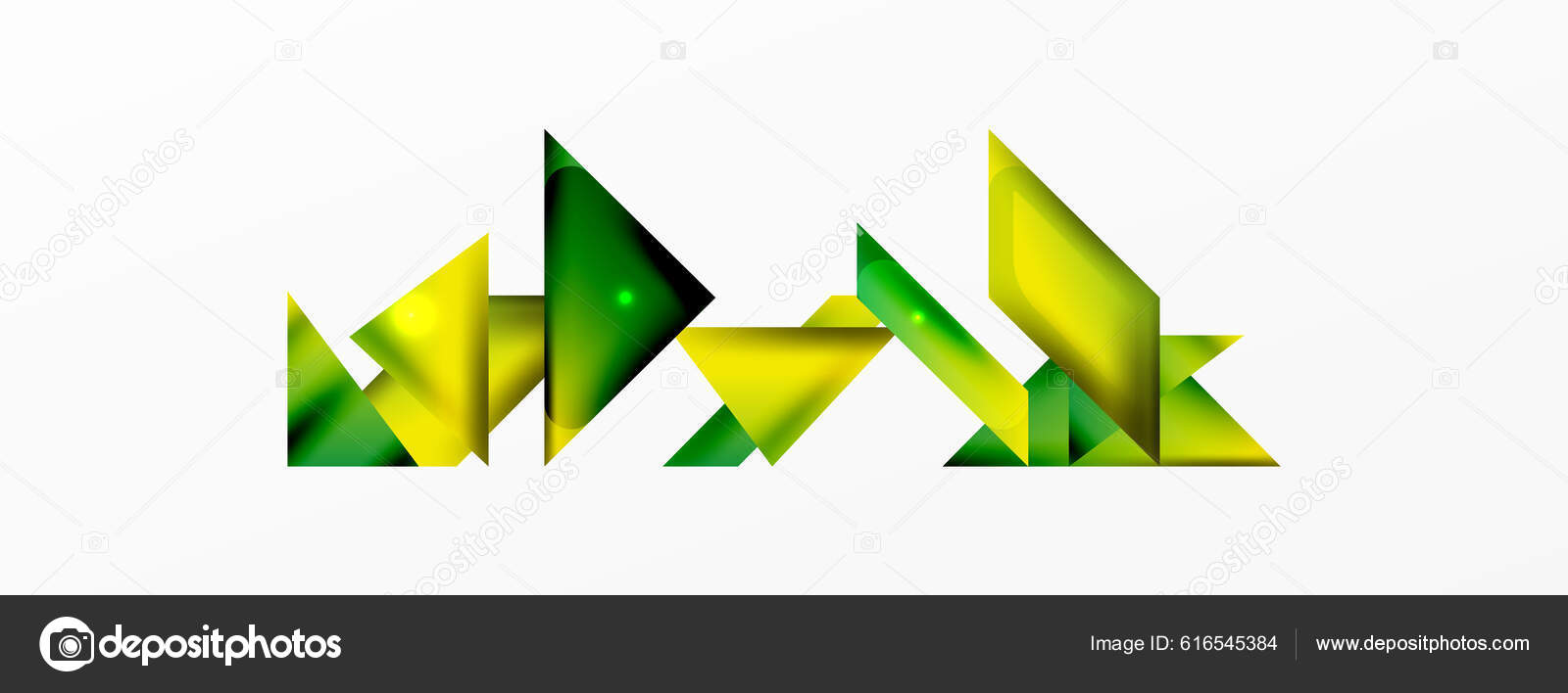 Fondo abstracto posiciãn formas geomãtricas color simple con efecto luces vector de stock por akomov