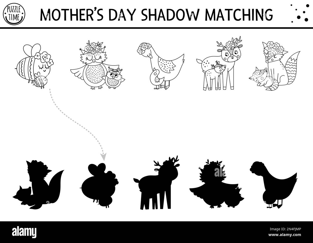 Owl love silhouette black and white stock photos images