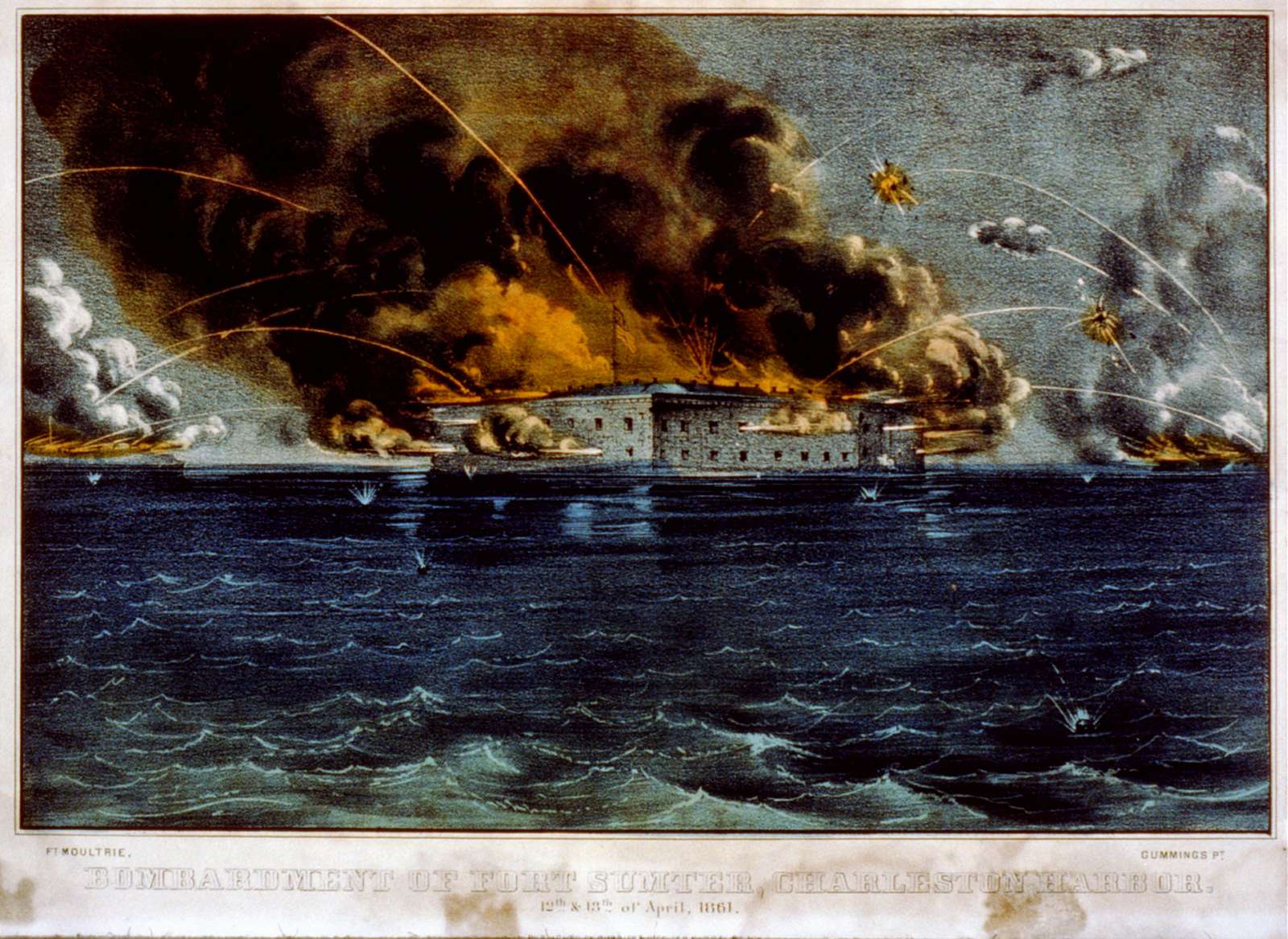 Fort sumter s public domain archive collections