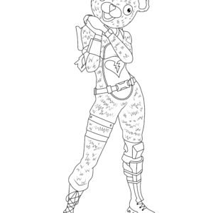 Fortnite coloring pages printable for free download