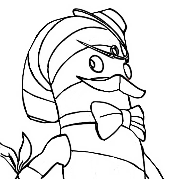 Coloring pages fortnite christmas