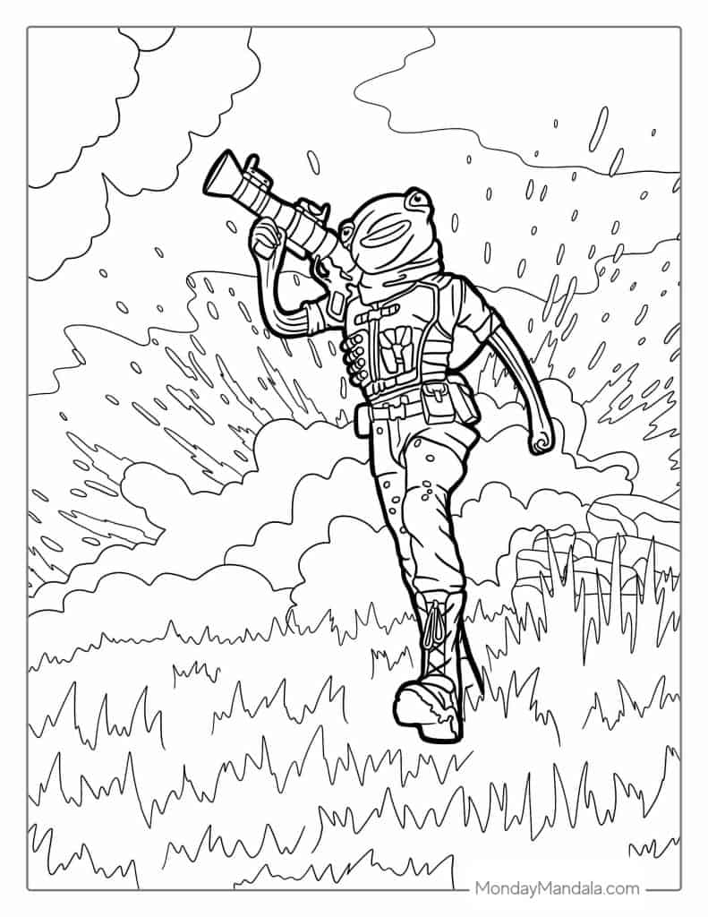 Fortnite coloring pages free pdf printables