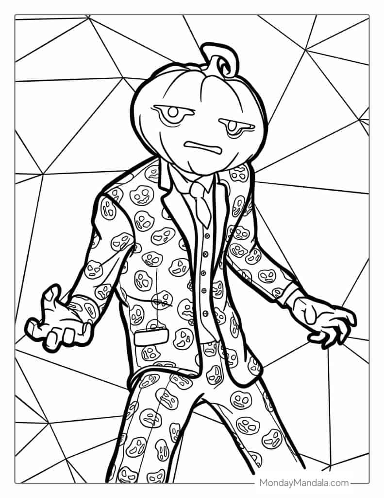 Fortnite coloring pages free pdf printables