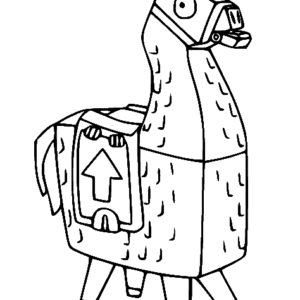 Llama coloring pages printable for free download