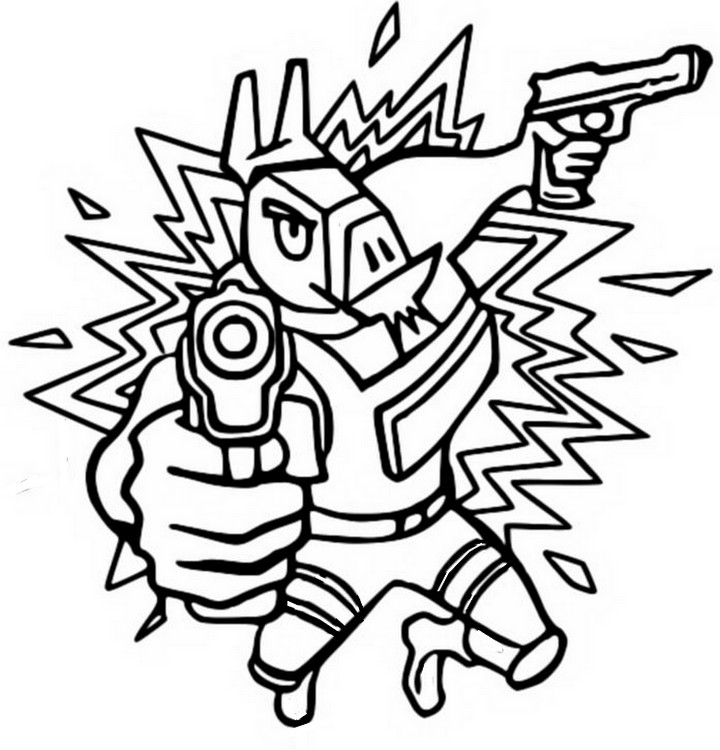 Coloring page fortnite chapter season flipped battle pass lt john llama