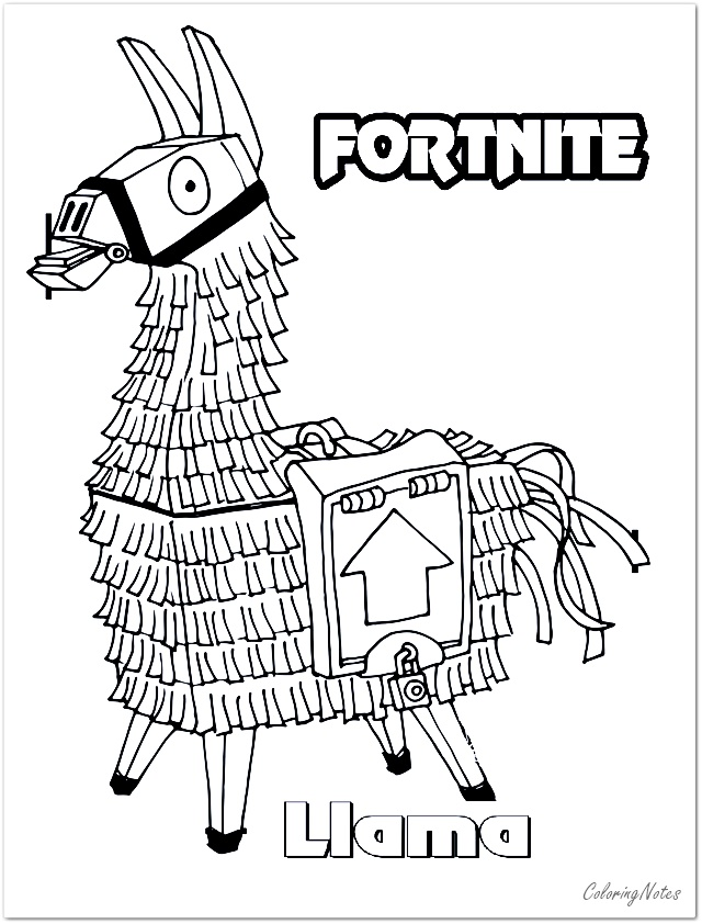 Free printable fortnite coloring pages season drift llama skull trooper coloring pages coloring pages for boys unicorn coloring pages