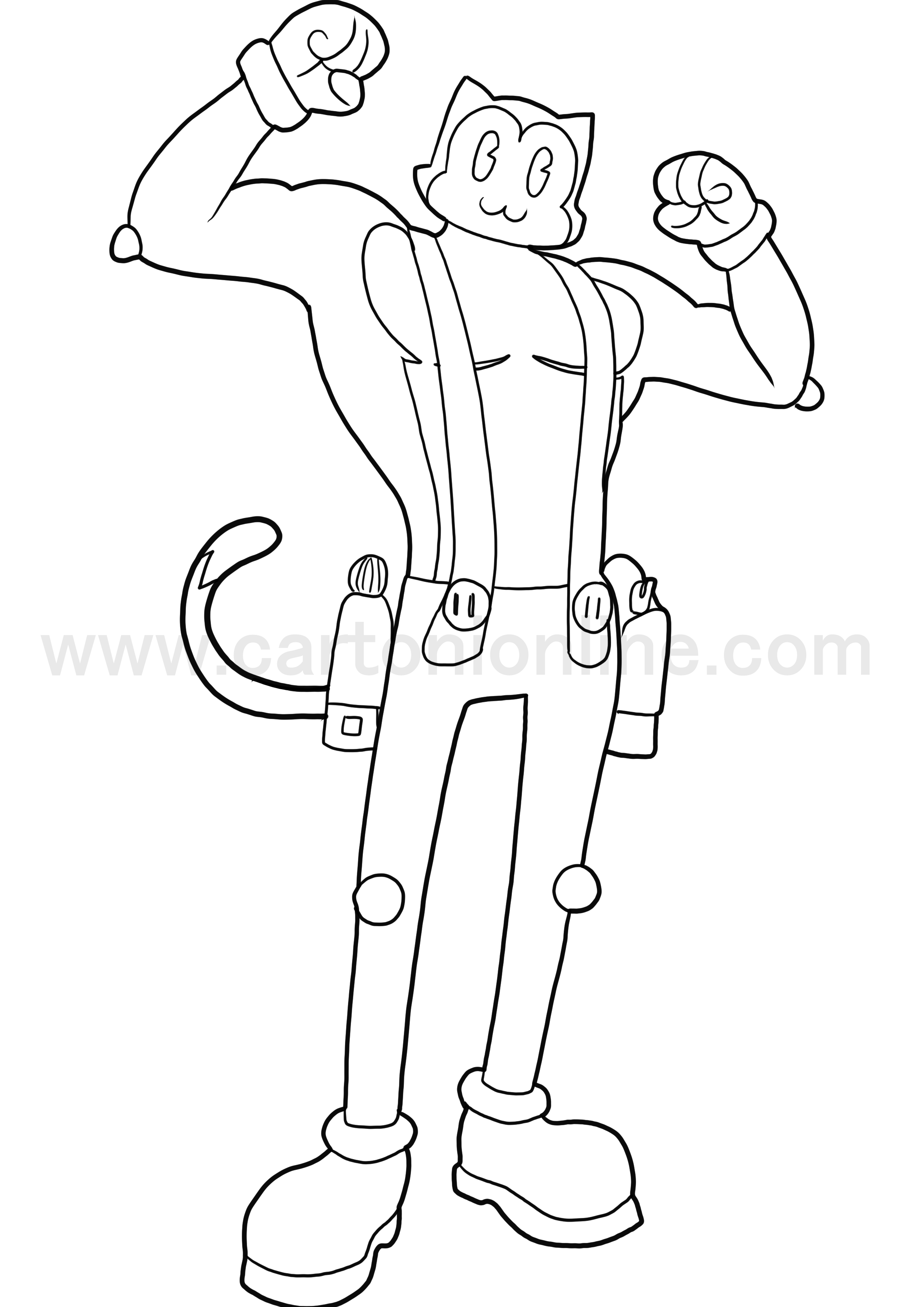 Fortnite coloring page