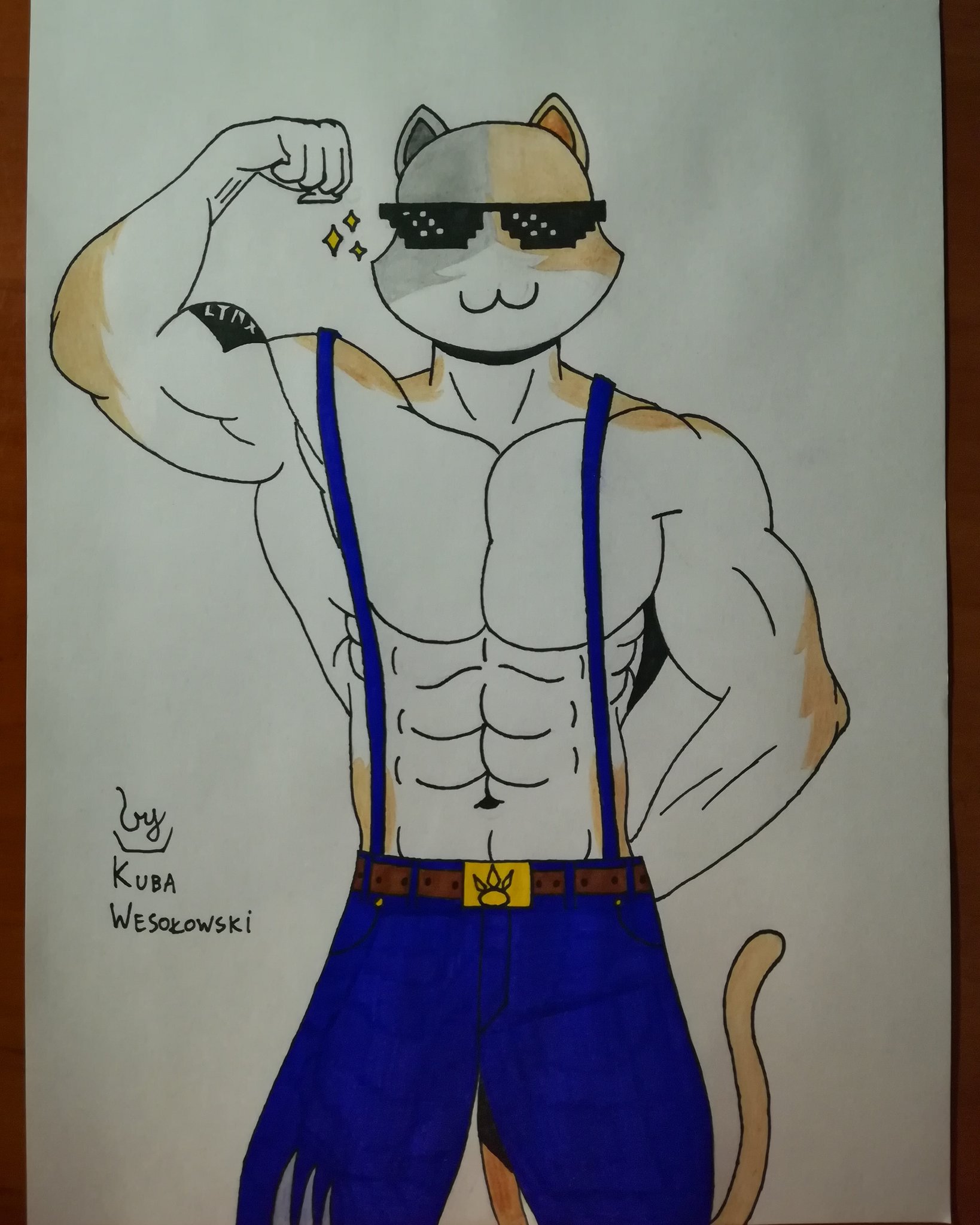 Ððshadowmeowsclesð on x meowscles with pixel sunglasses ðð i hope you enjoyð fortnitefanart fortnitemeowscles fortnite fanart meowscles meowsclesfortnite httpstcouwkxgcivr x