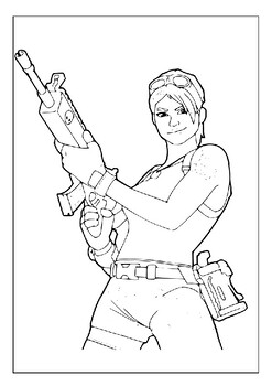 Unlock your creativity printable fortnite coloring pages collection