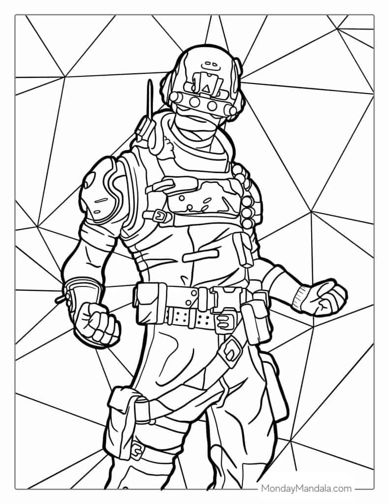 Fortnite coloring pages free pdf printables