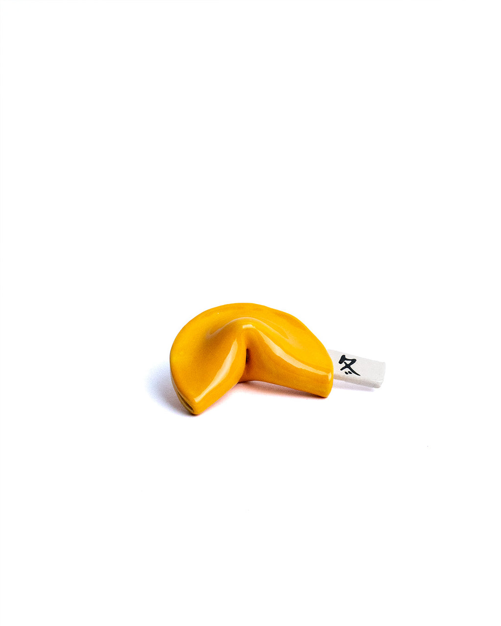 Clay fortune cookie