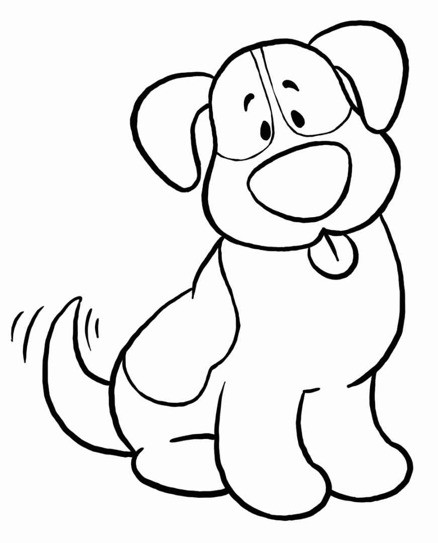 Galerãa de imãgenes dibujos de perros para colorear dog coloring page easy coloring pages kids printable coloring pages