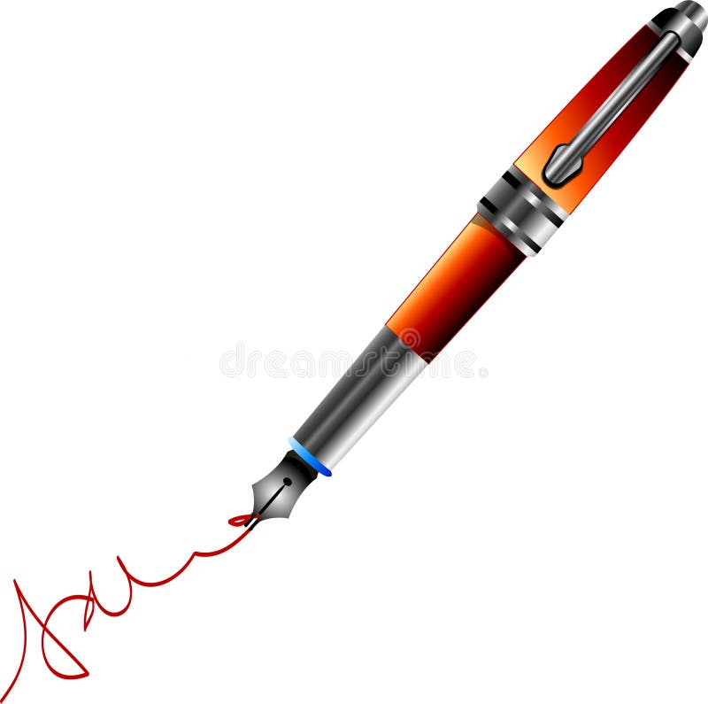 Fountain pen sketch stock illustrations â fountain pen sketch stock illustrations vectors clipart