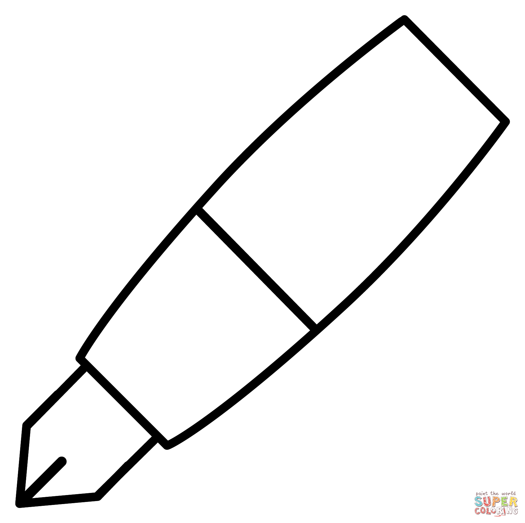Fountain pen emoji coloring page free printable coloring pages