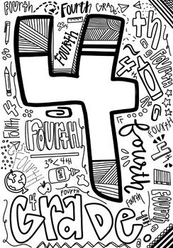 Fourth grade coloring sheet school coloring pages first day of school activities fourth grade