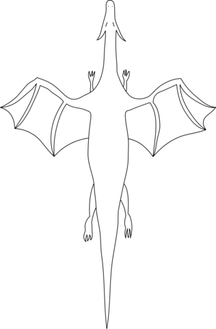 Flying dragon coloring page free printable coloring pages