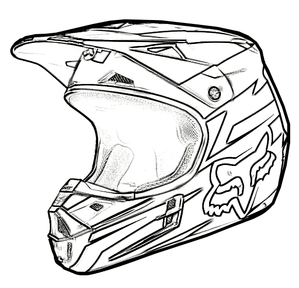 Dirt bike helmet coloring pages â allmadecine weddings sketch coloring page bike drawing dirt bike tattoo bike tattoos