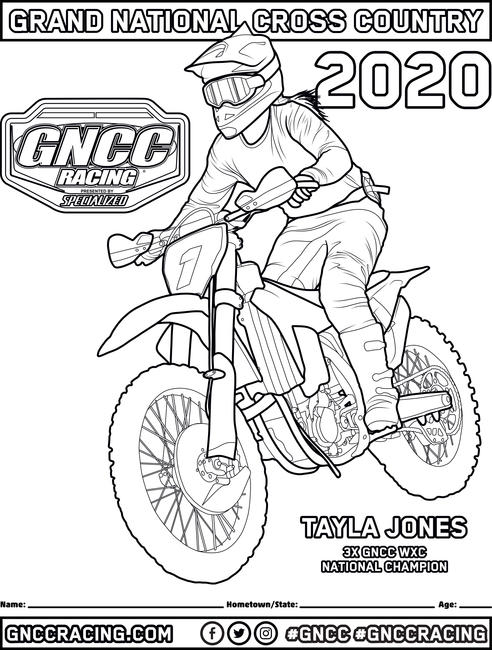 Gncc coloring pages