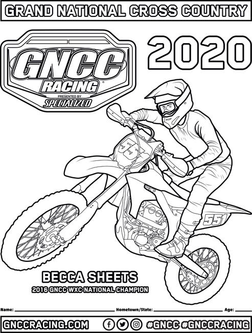 Gncc coloring pages